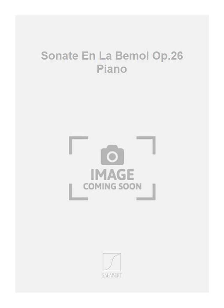 Sonate En La Bemol Op.26 Piano